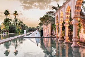 Shooting photo mariés dans un Palais de Marrakech